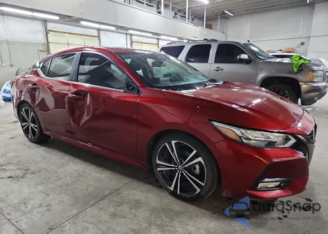 2020 Nissan Sentra Sr z USA, uszkodzony, nr VIN 3N1AB8DV4LY301824